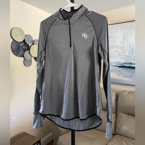 Gray Colosseum UCF Men’s Pullover Jacket (L)